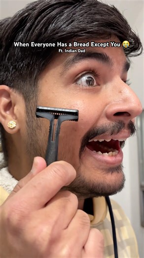 When everyone has a beard except you 😭 #shorts #comedy