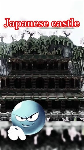 JAPANESE CASTLE IN MINECRAFT #shorts #minecraft