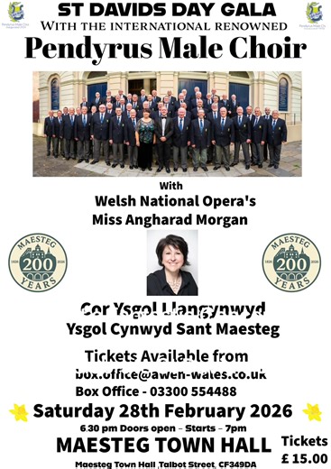 Celebrating St David’s Day with a Choral Concert