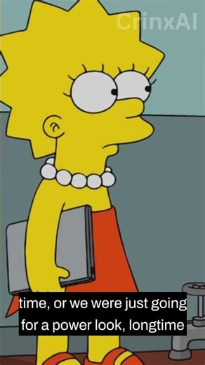 Kamala Harris’ Purple Pantsuit (Season 11, Episode 17: “Bart to the Future”)