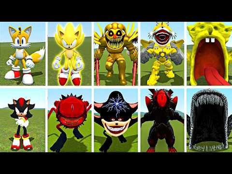 NEW EVOLUTION! SUPER SONIC & TAILS vs SHADOW | BEST BATTLE in GARRY'S MOD (2026) | WHO WIN?