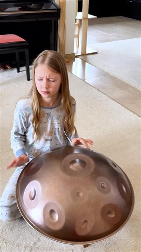 ✨SPRITES✨ on Instagram: "Before Christmas we traveled for 3 weeks and Sprites took her E Amara and her F sharp 2 Astronout with her. She had to leave behind her F sharp low pygmy (she calls it UFO) because we decided to travel with only 2 handpans. After coming back home she immediately went to play her UFO and she completely fell in love with it again. Played on an F sharp low pygmy from @ayasa_instruments #handpan #handpanmusic #handpanplayer"