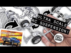 Tiny Suspension for a Tiny Chevelle 🤏 The Plastic Model to RC Conversion Continues 💪