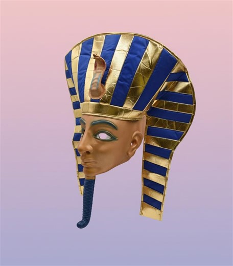 Gold Pharaoh Mask | Egyptian Costume - Etsy