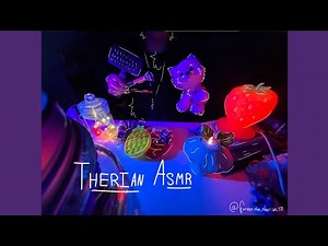 therian asmr .:. soft brushing, tapping, scratching, clicking, and popping