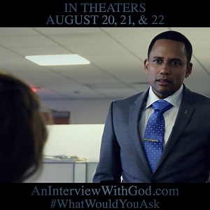 We all have pain and sorrow that we sometimes hide from our closest friends. Watch this and see An Interview With God, in theaters through Wednesday. | An Interview With God