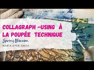 A Collagraph Using The Intaglio à la Poupée Technique