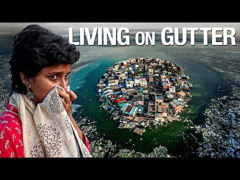 Surviving India's FLOATING SLUM 🤢
