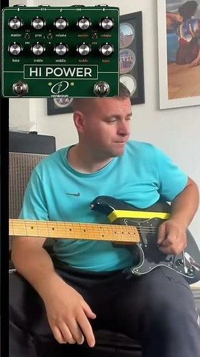 First play with the Crazy Tube Circuits Hi Power #gilmourtone #hipower