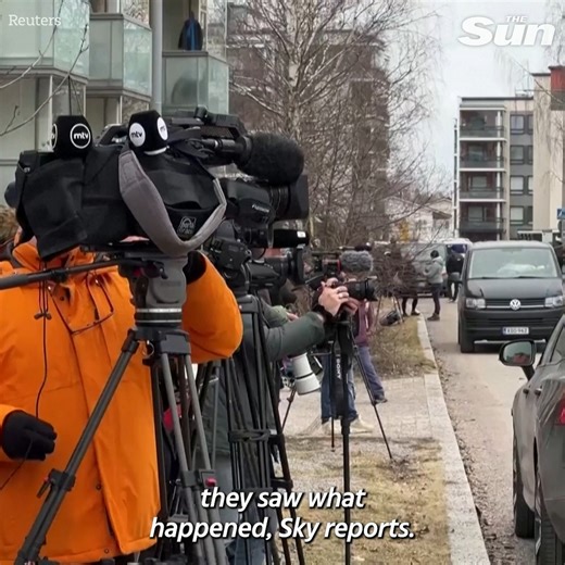One child dead and two injured after ’12-year-old shooter’ storms in Finland. | The Sun