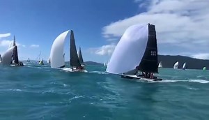 'From the Rail' - Airlie Beach Race Week Day 1 Remembering back to the first day of the regatta. Chelsea Capizzi-Walsh aboard Calibre 12 - who finished 3rd in PHS Performance Cruising Division 3. | Cruising Yacht Club Of Australia