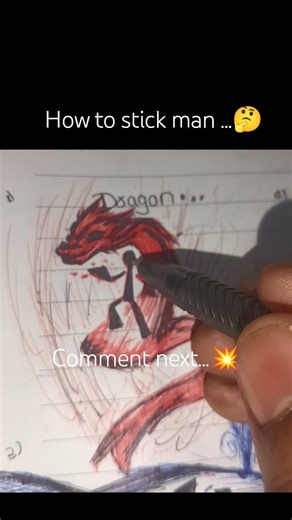 how to stick man drawing 🤔 #music #shorts #drawing