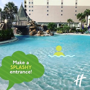 2.5M views · 4.3K reactions | Want to get a jump on Spring Break? Kick back (or jump in) and soak up smiles poolside with us! #JoyOfTravel : Guest, @_eric_daniel | Holiday Inn | Facebook