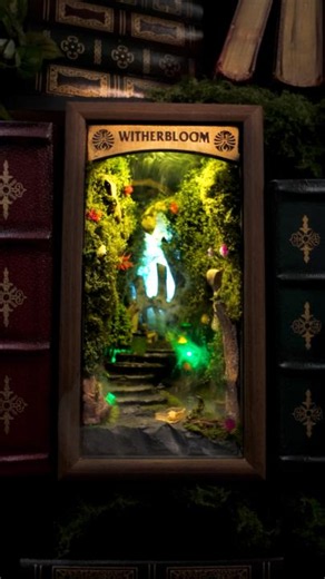 Witherbloom Book Nook: Nature That Blooms and Consumes