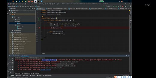 JAVA WEB安全攻防技术培训 JNDI注入2