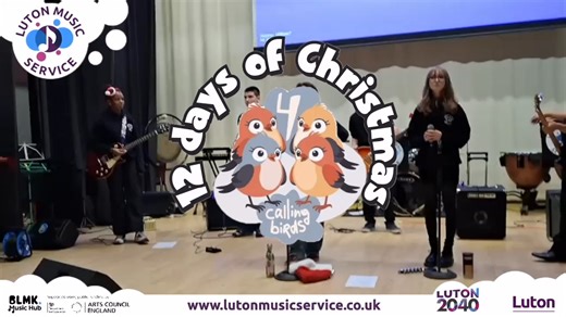 Luton Music Service | On the fourth Day of Christmas, Luton Youth Rock A play 'Let it Go'. We're so proud of all these young musicans who performed this on stage... | Instagram