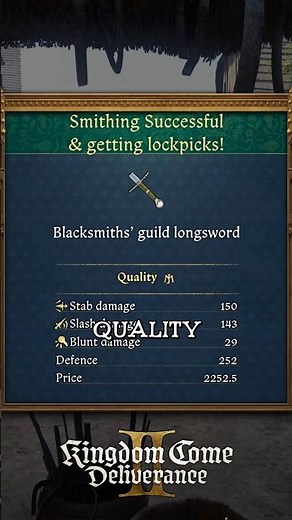 Blacksmithing is EASY in KCD2 | Guild Exam Guide