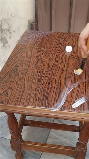 Painting an old table | Painting ideas for beginners #paint | Old into new luxury table #paintideas