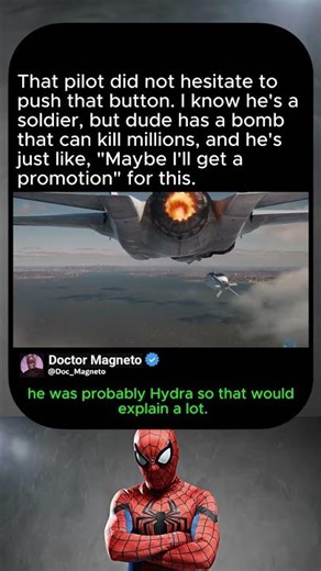 The pilot was a hydra member that's why he didn't hesitate 🤔