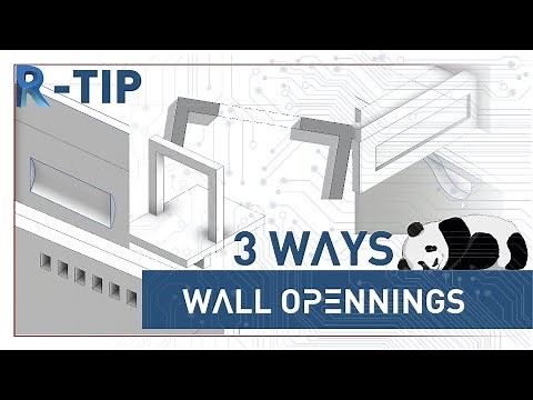 3 ways to create wall openings and recess in Revit - Genius Panda