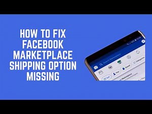 How to Fix Facebook Marketplace Shipping Option Missing – Eligibility, Settings & Fix