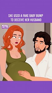 329K views · 2.9K reactions | She tricked her husband with a false pregnancy. #storytales #animated #filmzone #viralreelsシ | FILM ZONE | Facebook
