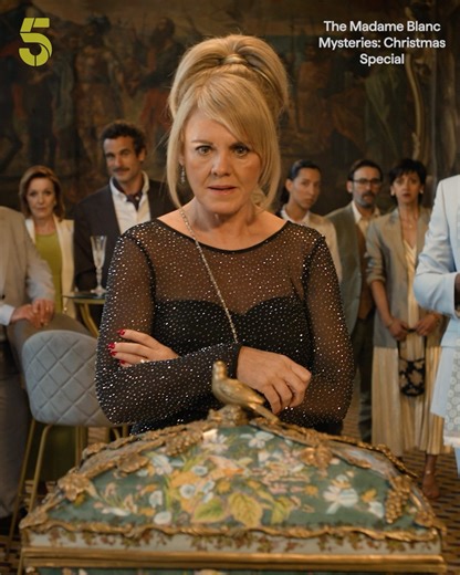 Another curious Christmas case for Madame Blanc. Sally and the gang are trapped in a museum with a ticking bomb for company! 💣 😳 The Madame Blanc Mysteries Christmas Special. 23rd December, 8pm. Watch | Stream on 5 #MadameBlancMysteries #MBM #special | Channel 5