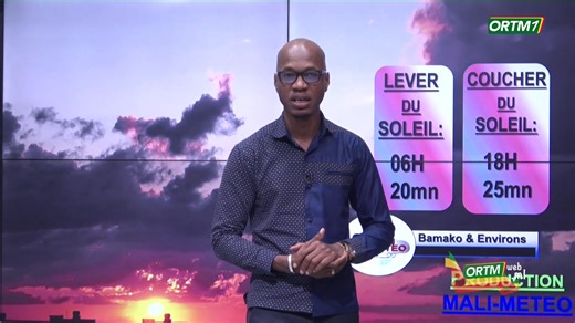 5.3K views · 150 reactions | #ORTM - #INFO : Bulletin météorologique du vendredi 26 septembre 2025 sur la situation générale. Mise en Ligne : Badji TOURE / Bekaye CISSE Coordination : Tamsir DIABATE | ORTM | Facebook