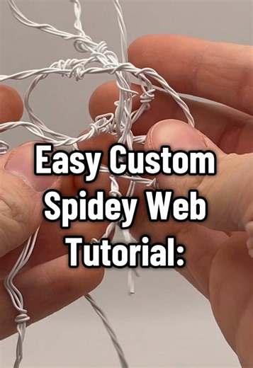 Custom Webs for Spidey Figures: Easy Tutorial