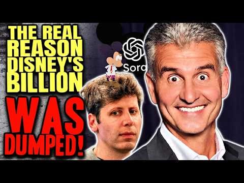 Disney LOST a Billion Dollar Investment, DUMPED by OpenAI: Now We Know WHY!