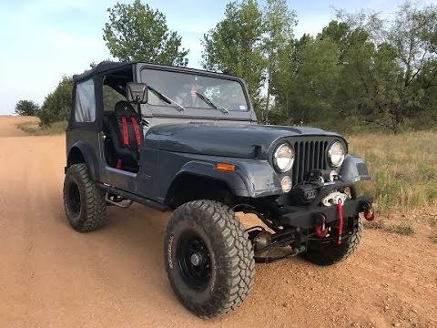 Jeep CJ7 EFI and Performance Steering Box Install