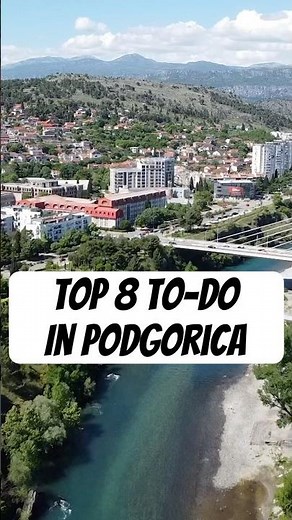 Must visit in Podgorica! 🇲🇪