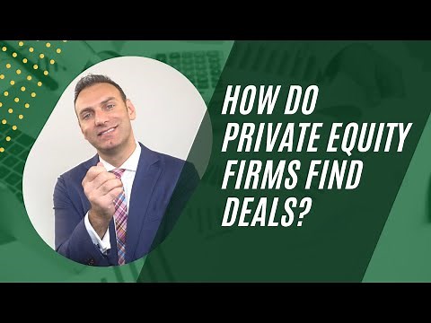 How do Private Equity Firms find deals?