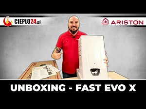 🎥 Ariston Fast Evo X – pełny unboxing i szczegółowa prezentacja termy gazowej! 🔧 | cieplo24