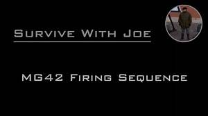 THE MG42 FIRING SEQUENCE In this video I describe the firing sequence of the MG42 Machine Gun. First I give a general overview of each of the main phases of the firing sequence, followed by a detailed description of each major subcomponent of the gun. 0:00 Introduction 0:35 Overview: Firing Sequence 1:55 Overview: Recoil 3:25 Overview: Extraction and Ejection 4:49 The Trigger Group 7:06 The Bolt and Barrel Extension 9:33 Ejection 10:33 The Anti-Bounce Spring 11:50 The Booster Cone 14:06 The Feed
