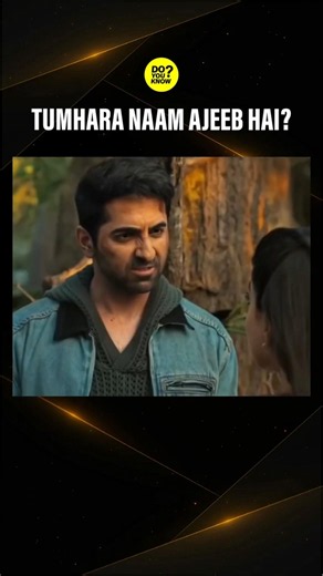 Tumhara Naam Ajeeb Hai? I Thamma Movie #shortsvideo #bollywood