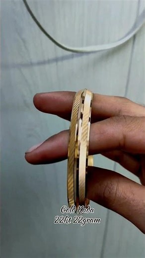 ||Gold Kada Design||22ktPanjabikada||$$#goldkada #gold #goldjewellery ‪@cnc_bangles‬ #panjabikada