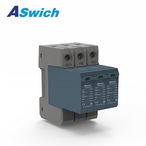 [Hot Item] Solar Energy 600V 1000V DC 1500V 40ka Surge Protector Solar System Surge Protection Device DC SPD