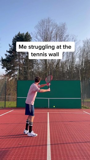 Elderly Tennis Players Having Fun