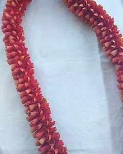 Varmala - A wedding tradition, which symbolizes the acceptance of the merging of two souls, values & traditions. Made from semi precious stones, artificial jewelled motifs and fresh flowers. Customization possible. To order DM or Call/whatsapp Kavya Creations - 91 9324148048 Visit www.kavyacreations.com #indianwedding #indianbride #indiangroom #bigfatindianwedding #wedmegood #wedzo #weddingplz #indianwedding #shaadisaga #desiwedding #jaimala #garland #garlands #flowergarland #varmala #jaimala #f