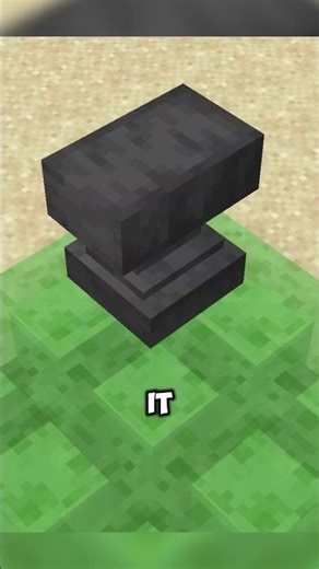 when you drop anvil onto slime block