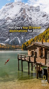 58K views · 471 reactions | Looking for your next adventure? National Geographic’s picks for Best of the World 2026 are here.  Developed by our team of travel experts and global editors, our #BestOfTheWorld guide contains the most awe-inspiring, meaningful, and immersive experiences for the year ahead. Our bags are packed—see where we’re headed: https://on.natgeo.com/3Wh5gC4 | National Geographic Travel | Facebook