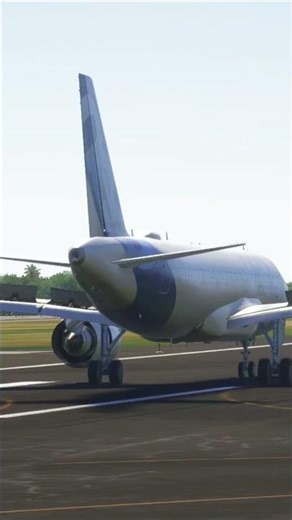 Perfect A320 Wheel Touchdown in Bali – Crazy Realism!