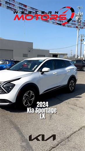 🚗2024 Kia Sportage LX, available here at 📍1160 I St in Los Banos CA. 💵 $19,720 *TT&L not included in price* 48,381 miles. Come check it out. We’re open 7 days a week. Call us to schedule an appointment 📅 (209)722-8044📞 #losbanos #centralvalley #ca #salinas #deal #bayarea #kia #affordable #facebook #cars #gilroy #modesto #sanjose #sportage #reliable #efficient #financing | Western Motors Los Banos