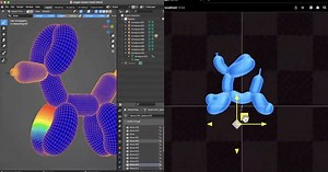 Use Blender's Wiggle Bones In Browser With This Free Three.js Library