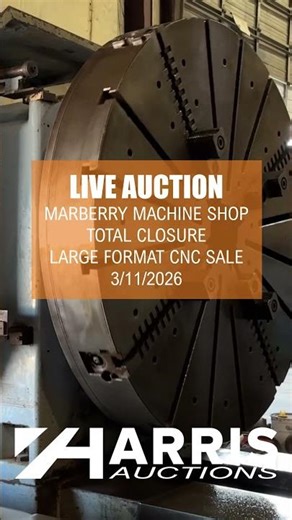 Marberry Machine Shop Auction by Harris Auctions