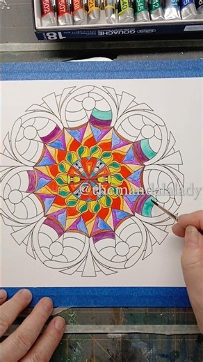 ACIM Lesson 24 I Do Not Perceive My Own Best Interests #acim#acourseinmiracles#mandala#gouach