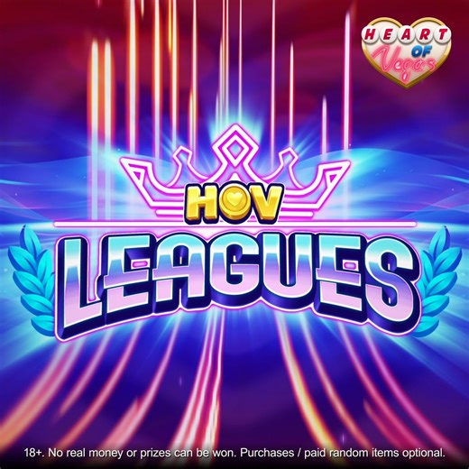 🏆 Leagues on Heart of Vegas! 🏆 Play, climb the leaderboard, and compete for amazing rewards! 🎰🔥 Click the link below for coins 👇🏽👇🏽👇🏽 https://hovsocial.onelink.me/bx8J/me7c7ol6 Expires 05/01/2026 17:05:00 UTC | Heart of Vegas