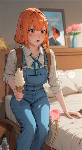 【Sora AI(sora2)】衝撃の電波系アニメ!少女とラブリードッグ【笑撃・カオス動画】～貴方は何を感じるか？～ #shorts #SoraAI #sora #AIアニメ