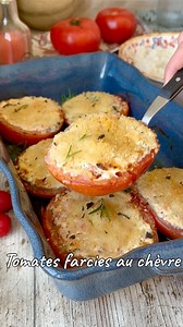 1.2M views · 7K reactions | Tomates farcies au chèvre, plus de...